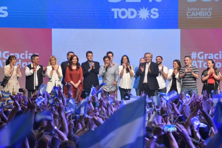 Videos: Ganaron Alberto y Cristina y ya son Presidente y Vice Electos de Argentina Videos: Ganaron Alberto y Cristina y ya son Presidente y Vice Electos de Argentina