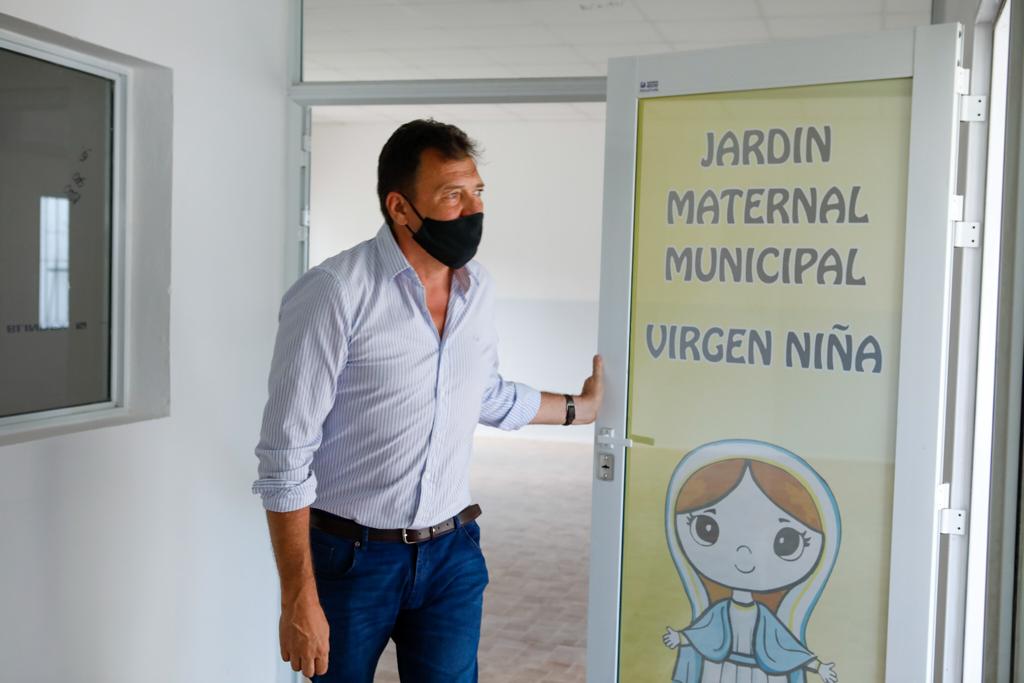 Municipalidad de San Lorenzo completó la reconstrucción del jardín Virgen Niña