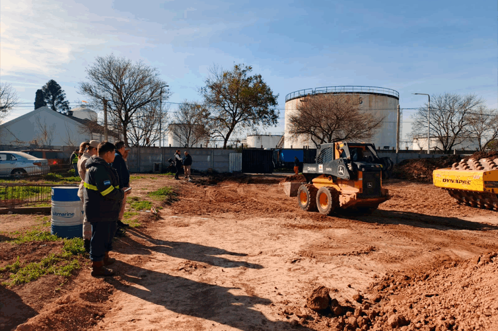 Prefectura construye en San Lorenzo una estación de Salvamento, Incendio y Protección Ambiental