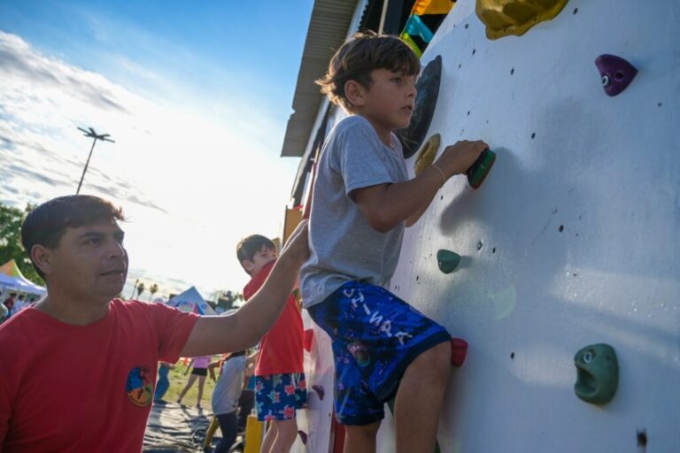 Jugarte fue un éxito total: miles de chicos practicaron deportes en un encuentro de magnitud inédita para la región